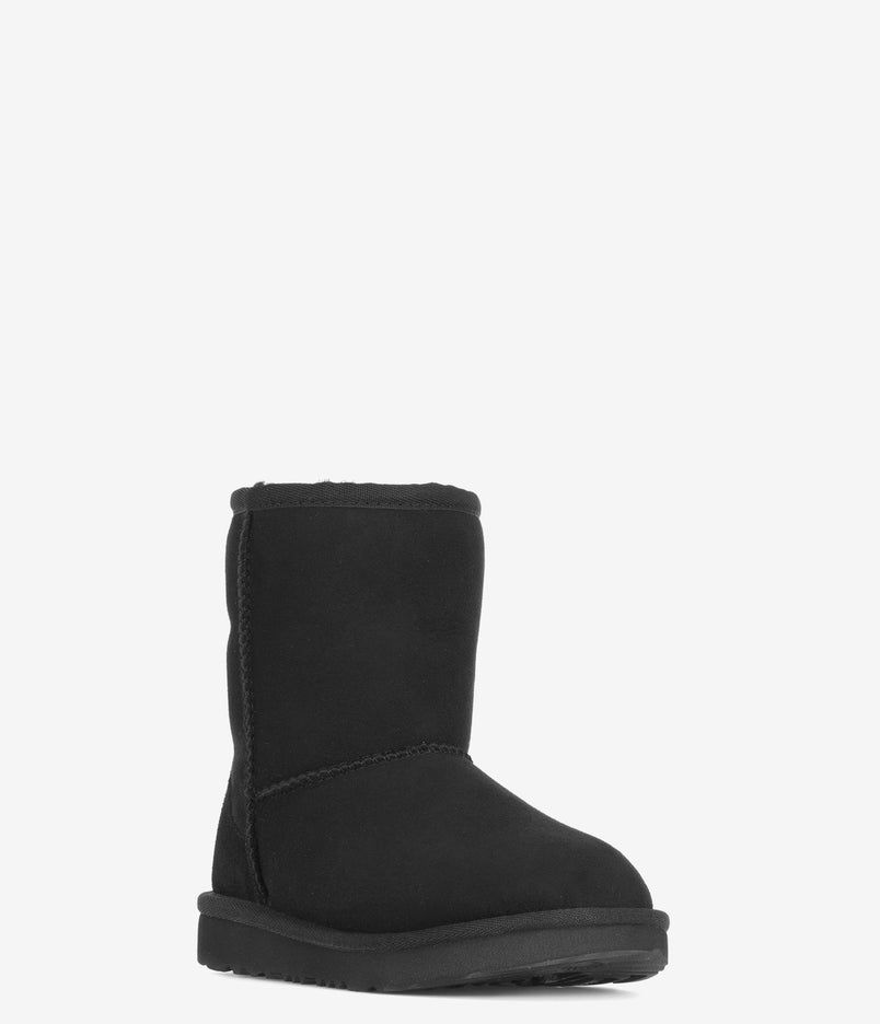 UGG Kids Classic II Sheepskin Boot  - Black