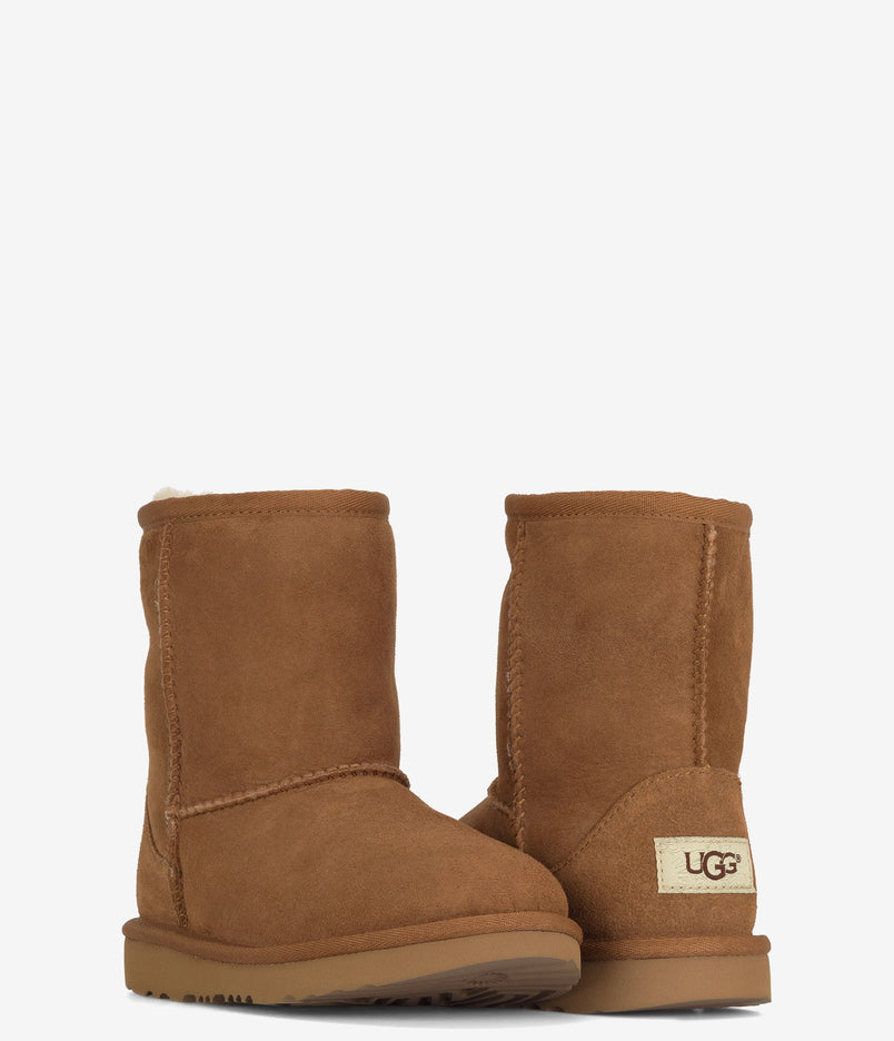 UGG Kids Classic II Sheepskin Boot  - Chestnut