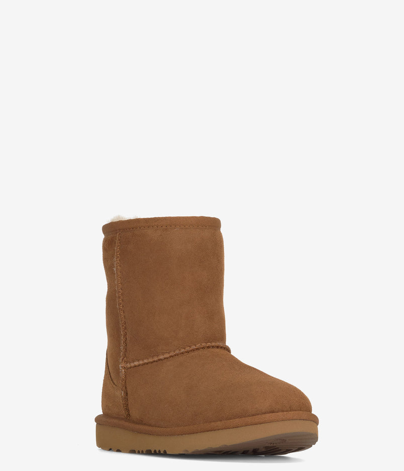 UGG Toddlers Classic Short II Sheepskin Boot - Chestnut
