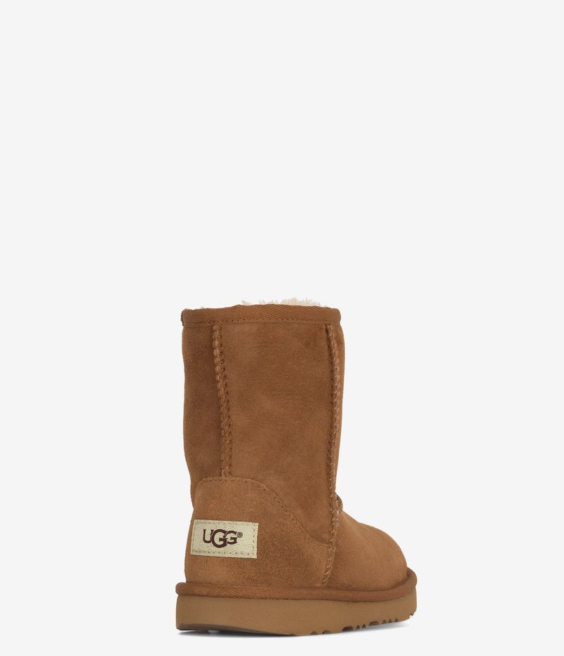 UGG Toddlers Classic Short II Sheepskin Boot - Chestnut