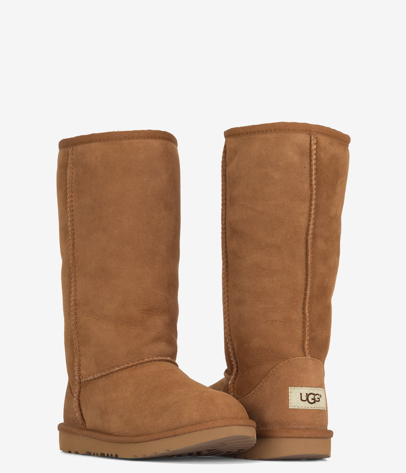 UGG Kids Classic II Tall Sheepskin Boot - Chestnut