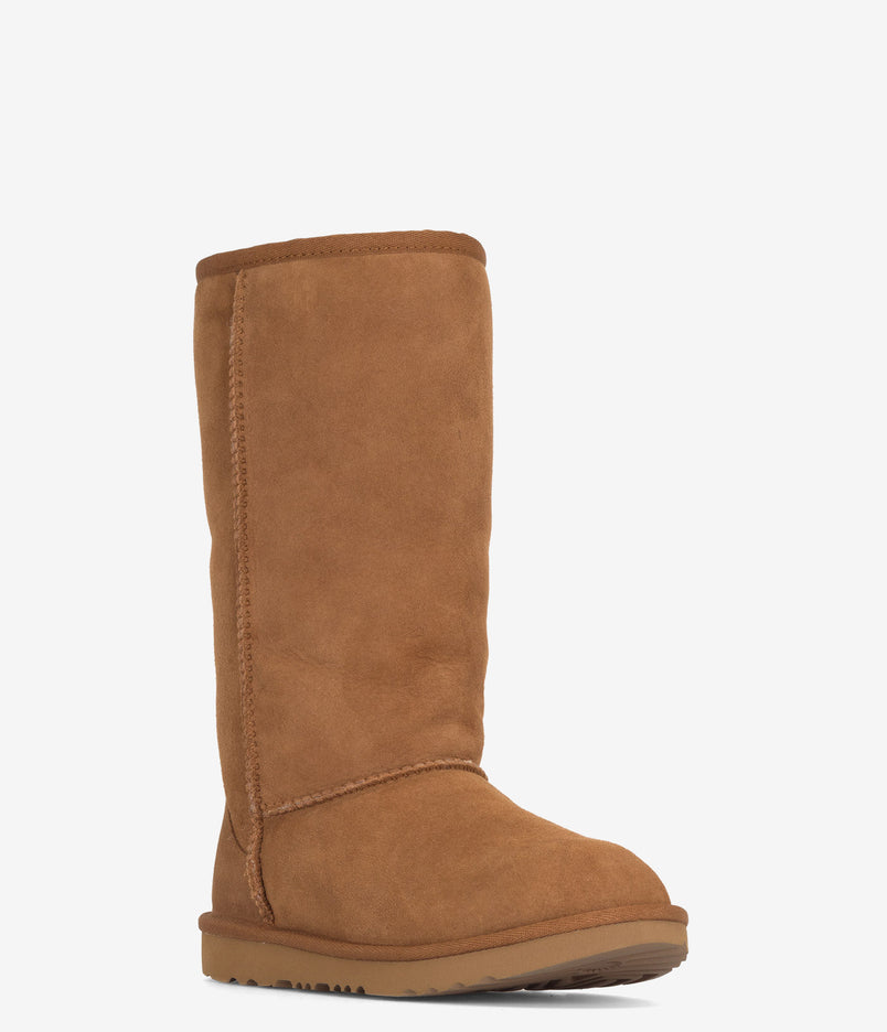UGG Kids Classic II Tall Sheepskin Boot - Chestnut