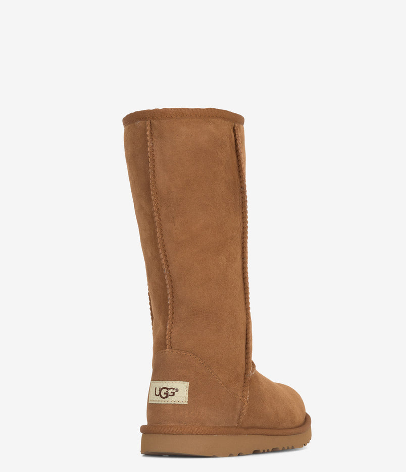 UGG Kids Classic II Tall Sheepskin Boot - Chestnut