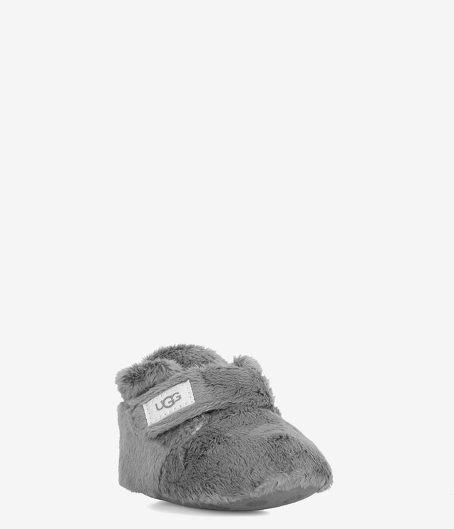 UGG Baby Bixbee Bootie and Lovey Blanket - Charcoal