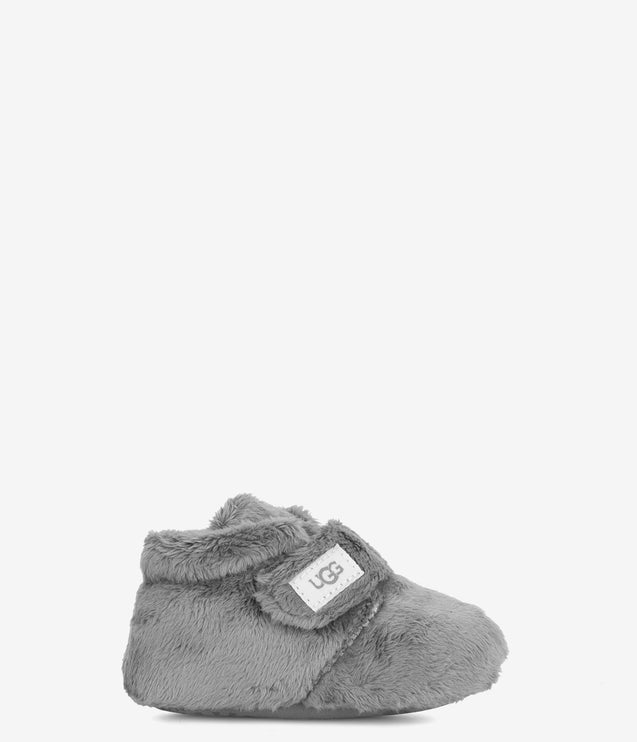 UGG Baby Bixbee Bootie and Lovey Blanket - Charcoal