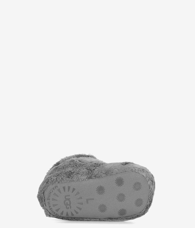 UGG Baby Bixbee Bootie and Lovey Blanket - Charcoal