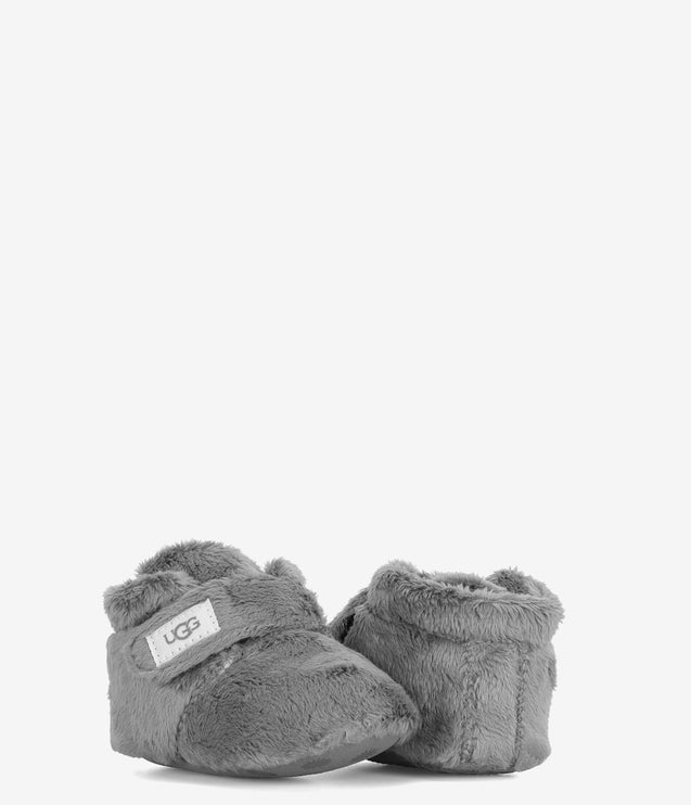 UGG Baby Bixbee Bootie and Lovey Blanket - Charcoal