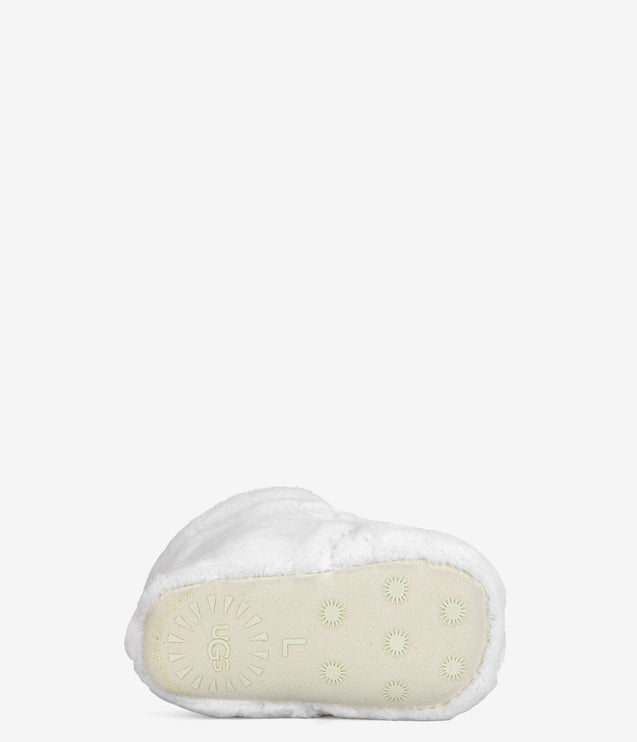 UGG Baby Bixbee Bootie and Lovey Blanket - Vanilla