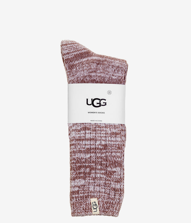 UGG Rib Knit Slouchy Crew Socks - All Spice