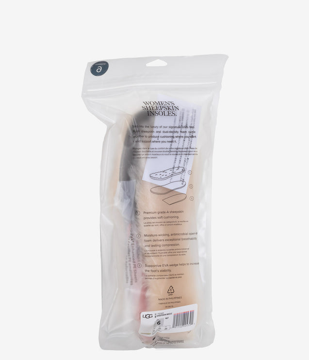 UGG Sheepskin Replacement Insoles for Women - No Color