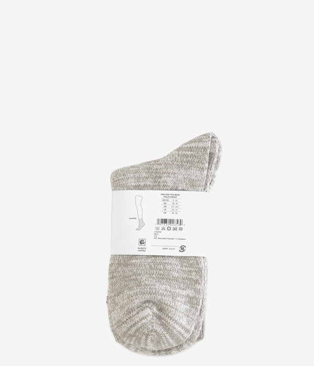 UGG Rib Knit Slouchy Quarter Socks - Seal