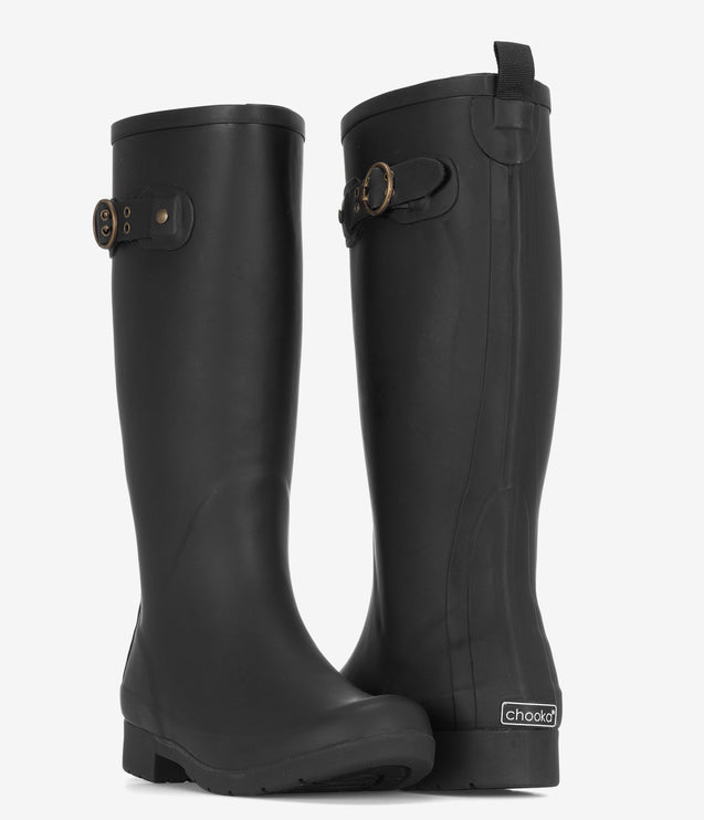 Chooka Eastlake Classic Tall Rain Boot - Black