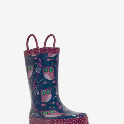 Western Chief Kids Owl Dream Rain Boot - Navy