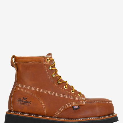 Thorogood American Heritage 6" Safety Toe Moc Toe MaxWear 90° Heel Boot - Men