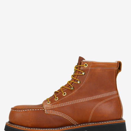 Thorogood American Heritage 6" Safety Toe Moc Toe MaxWear 90° Heel Boot - Men