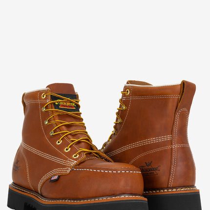 Thorogood American Heritage 6" Safety Toe Moc Toe MaxWear 90° Heel Boot - Men