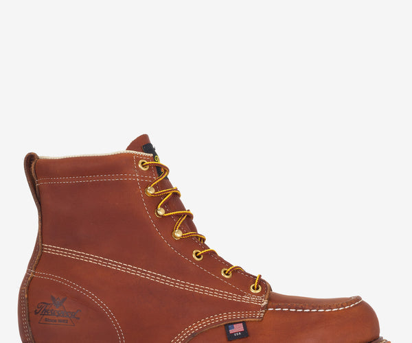 Men's Thorogood American Heritage 6″ Safety Toe Moc Toe MAXWear