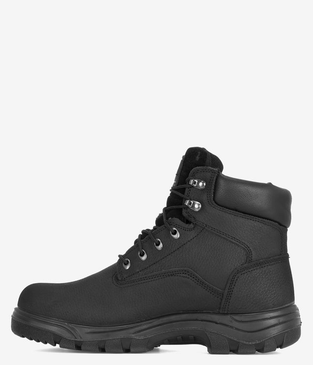 Work Zone 6" Safety Toe Waterproof Work Boot - Black