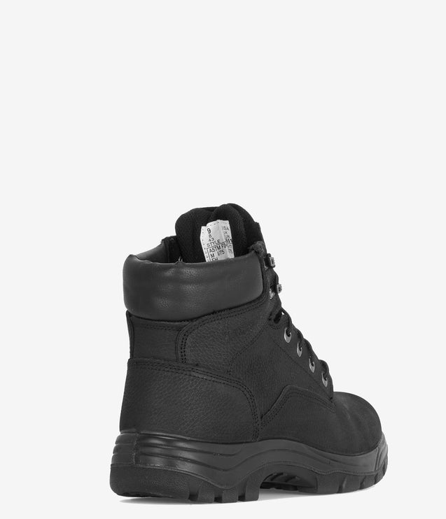 Work Zone 6" Safety Toe Waterproof Work Boot - Black