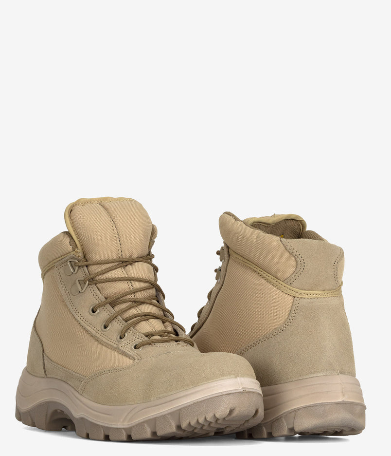 Work Zone 6" Tactical Safety Toe Boot - Sand