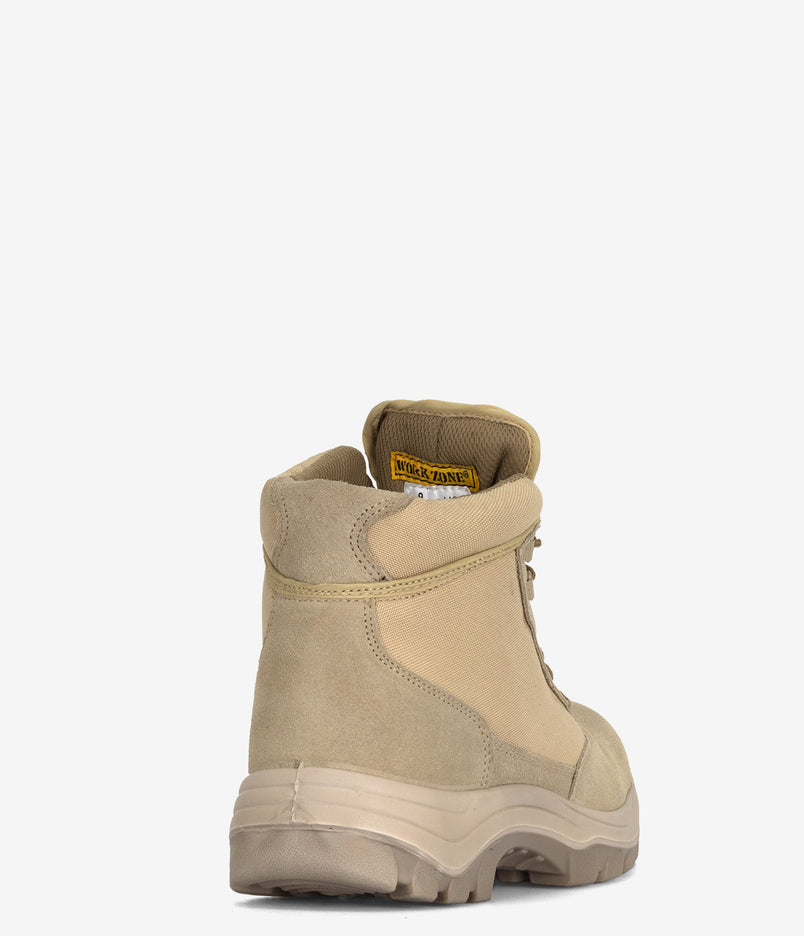 Work Zone 6" Tactical Safety Toe Boot - Sand