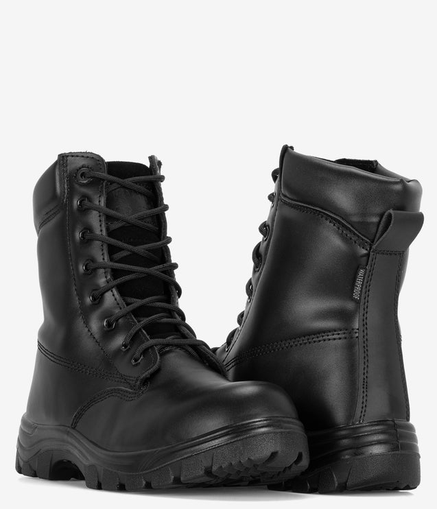 Work Zone 8" Composite Toe Waterproof PR Work Boot - Black