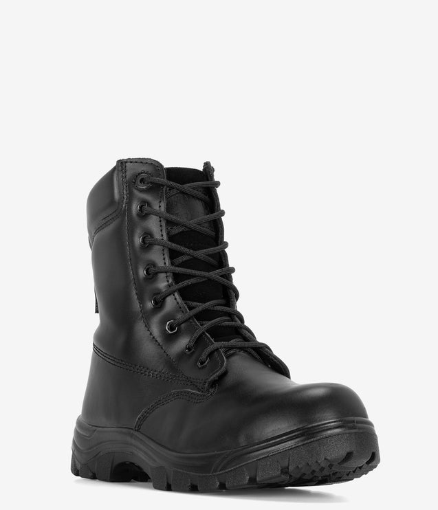 Work Zone 8" Composite Toe Waterproof PR Work Boot - Black