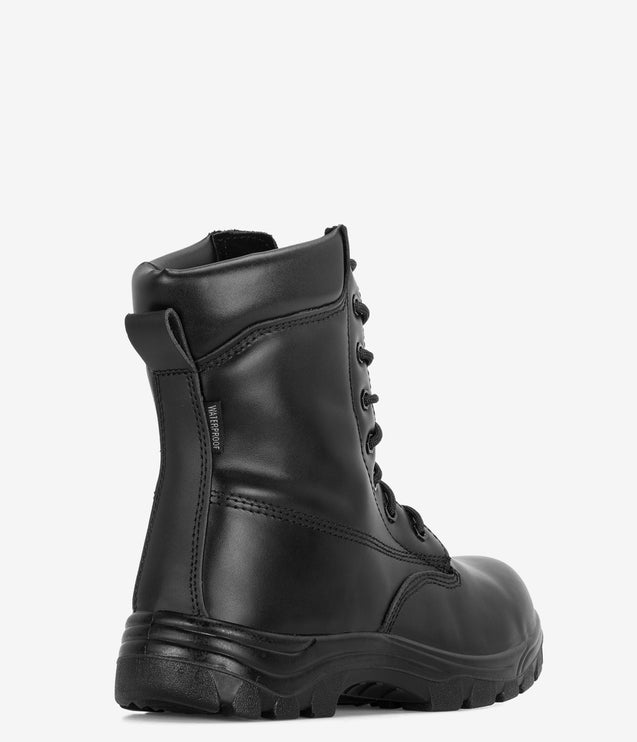 Work Zone 8" Composite Toe Waterproof PR Work Boot - Black