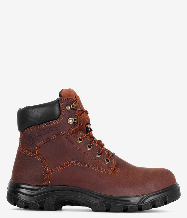 Work Zone 6" Waterproof Insulated Boot - Brown