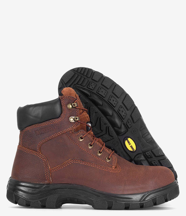 Work Zone 6" Waterproof Insulated Boot - Brown