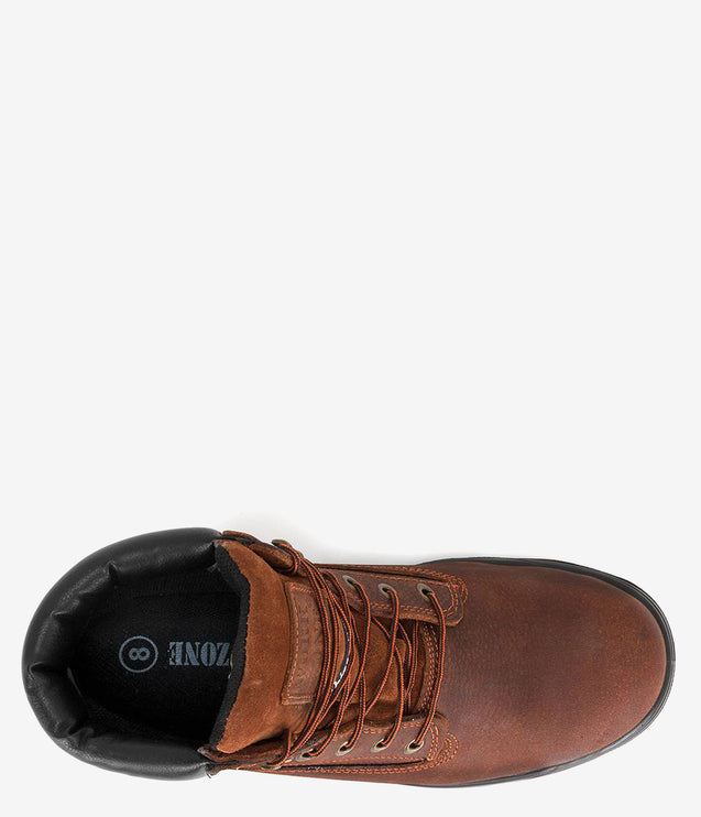Work Zone 6" Waterproof Insulated Boot - Brown