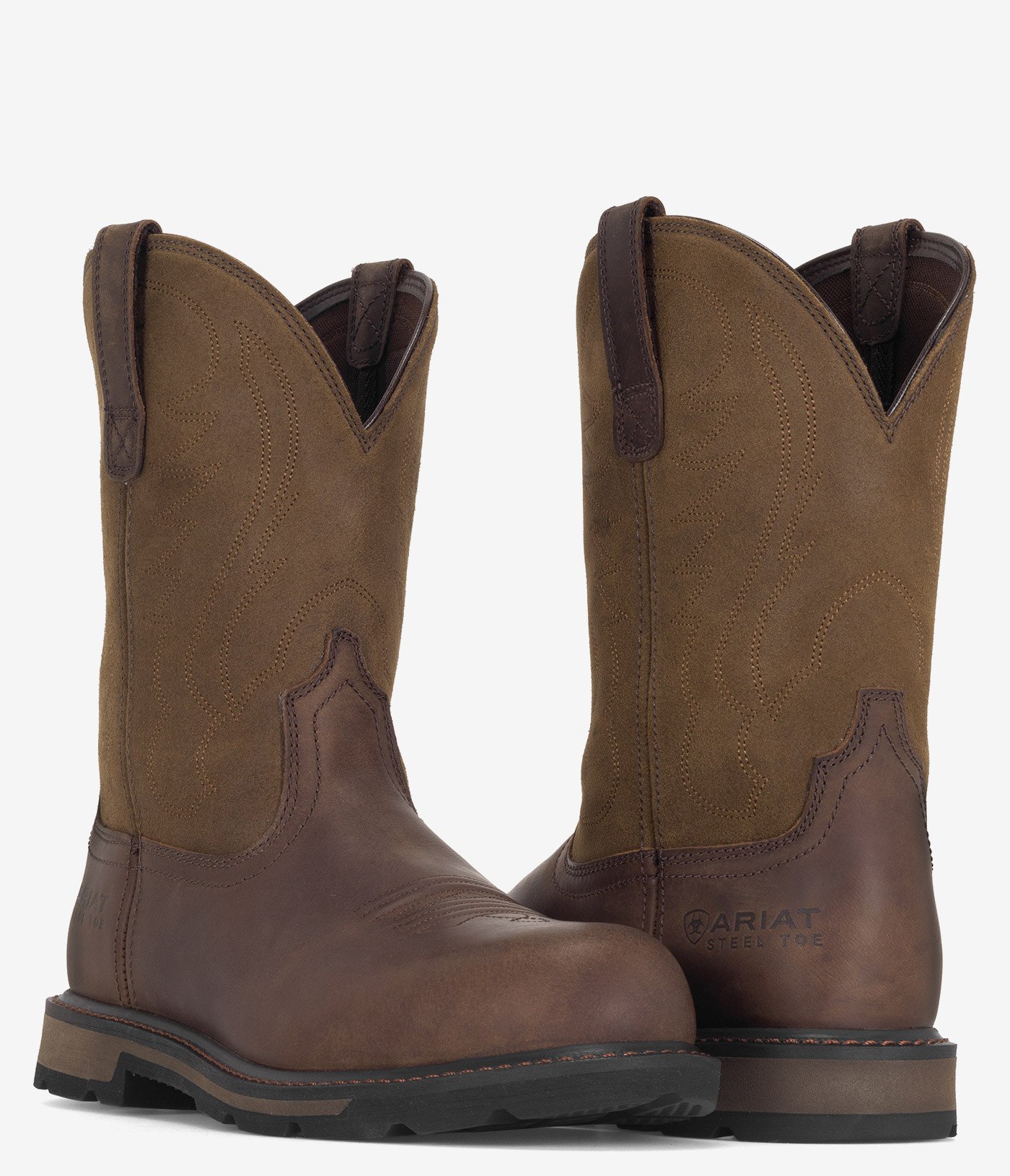 Ariat Groundbreaker Safety Toe EH Pull-on Work Boot | Pair