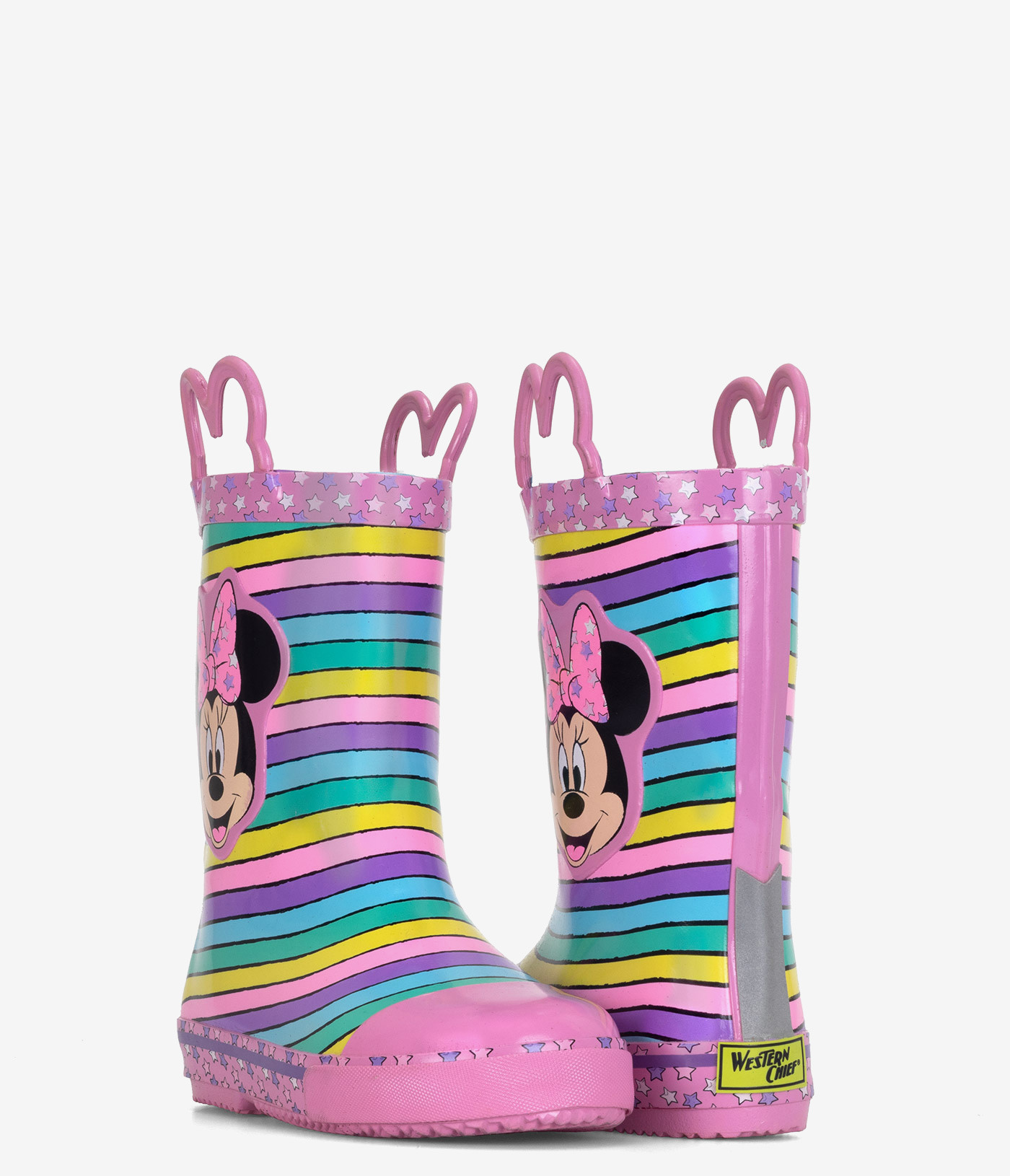 Western Chief Minnie Mouse Pink Vibes Rain Boot | Pair