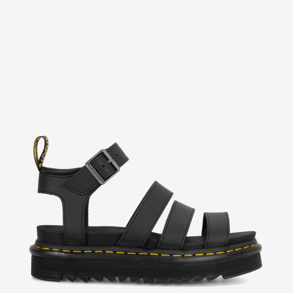 Dr. Martens Blaire Hydro Leather Strap Sandals | Upper