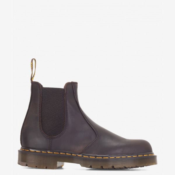 Dr. Martens 2976 Slip Resistant Leather Chelsea Boot - Gaucho