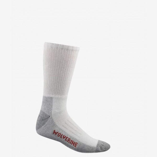 Wolverine 2 Pack Safety Toe Cotton Mid-Calf Socks