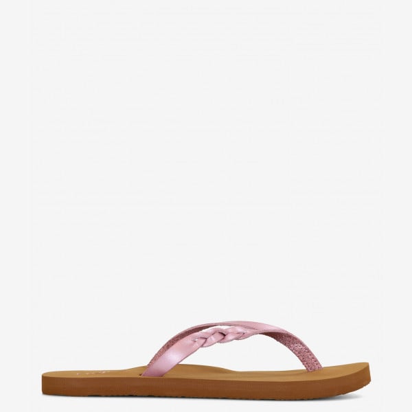Flojos Serenity Woven Strap Sandal | Upper