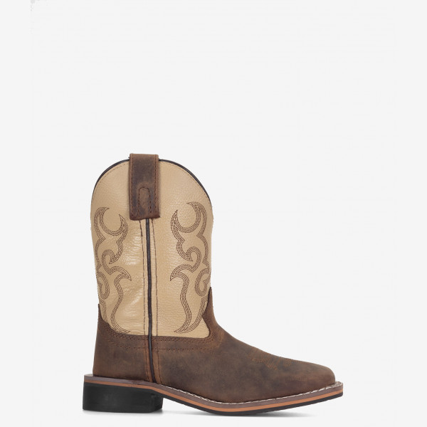 Smoky Mountain Scout Western Square Toe Boot | Upper