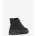Laforst Skylar Canvas Side Zip Slip Resistant Chukka Boot | Heel