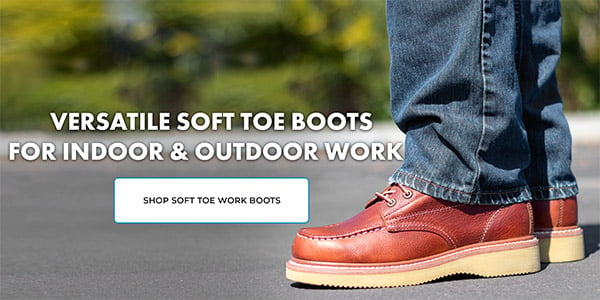 Versatile Soft Toe Boots for Indoor and Outdoor work 
