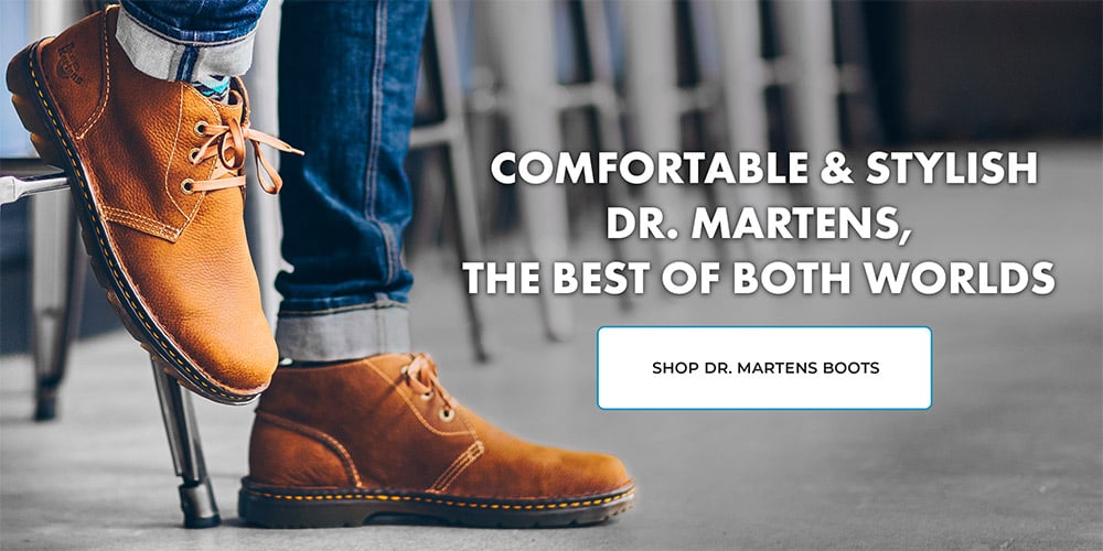  Comfortable and stylish Dr. Martens, the best of both worlds. Shop now!
