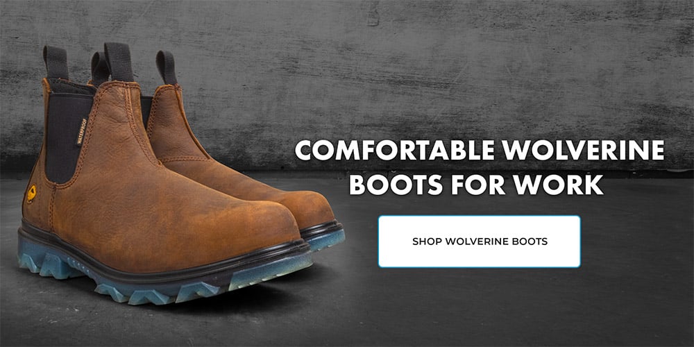  Comfortable Wolverine boots for work. Shop now!